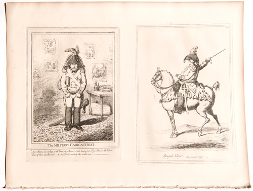 James Gillray originalBrigade-Major

The Military Caricaturist 